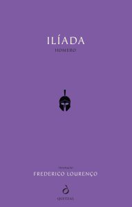 Capa do livro Ilíada de Homero tradução Frederico Lourenço