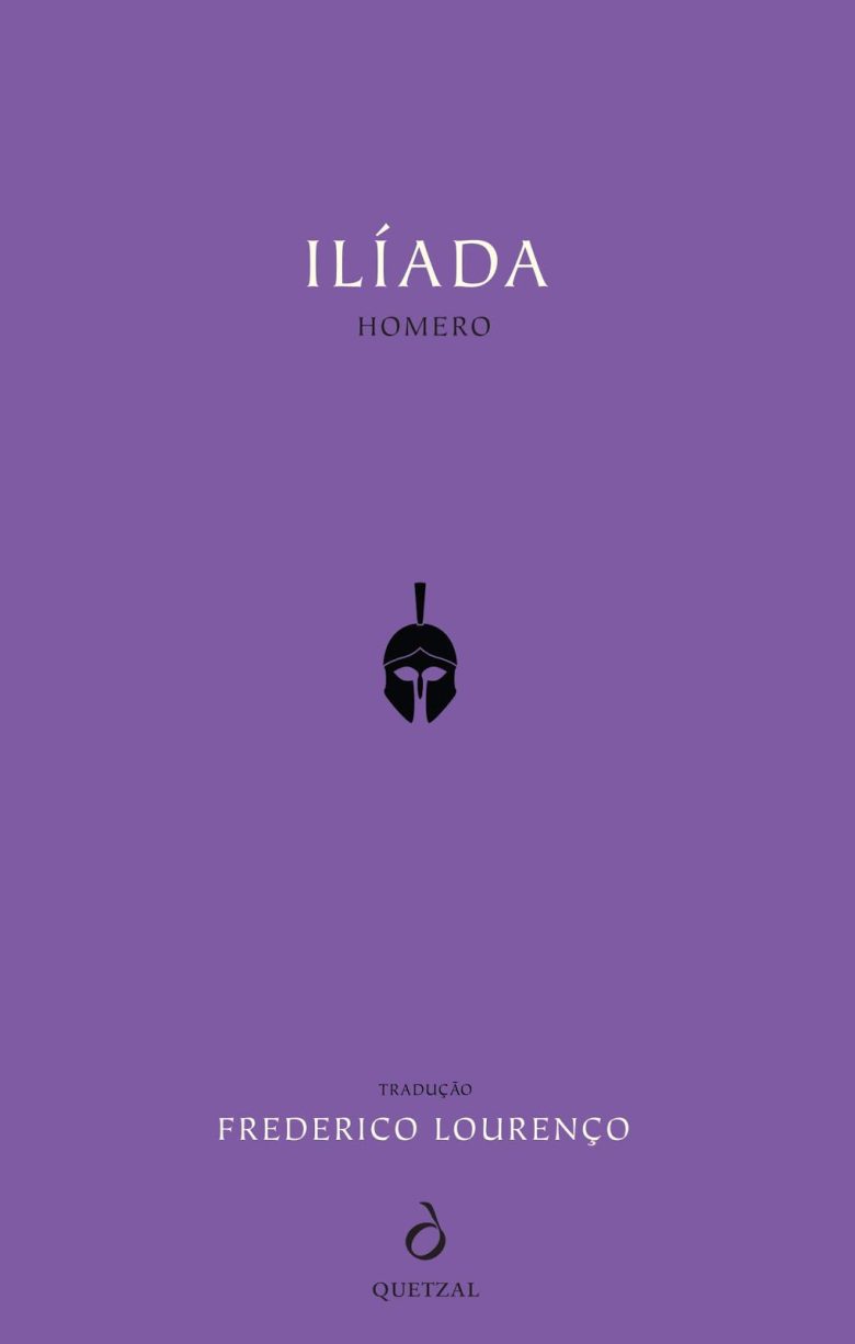 Capa do livro Ilíada de Homero tradução Frederico Lourenço